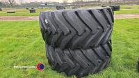 Pair 28.1R26 Russian tyres, 70% - 3