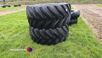 Pair 28.1R26 Russian tyres, 70% - 4