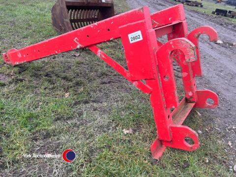 Bag Lifter to suit telehandler, currently on CAT brackets