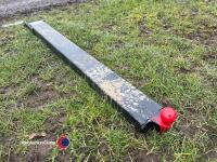 Forklift attachment for moving trailers - 2