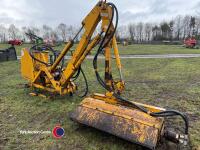 Bomford Farmtrim 435 hedge cutter, new head motor good flails - PTO in office - 4