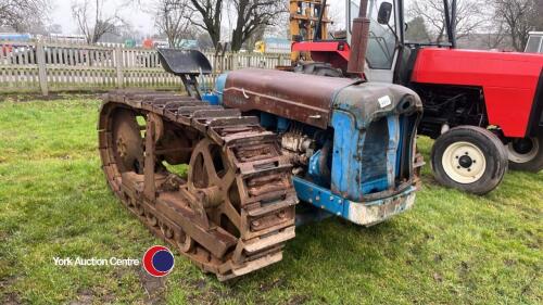 Fordson Major crawler tractor, good runner