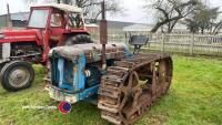 Fordson Major crawler tractor, good runner - 2