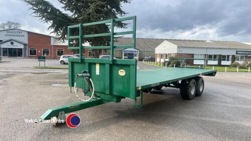 2016 Bailey 21ft bale trailer, 400/60-15.5 tyres