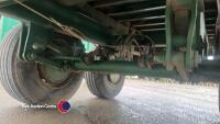 2016 Bailey TB12 grain trailer, commercial axles, hydraulic rear door - 5