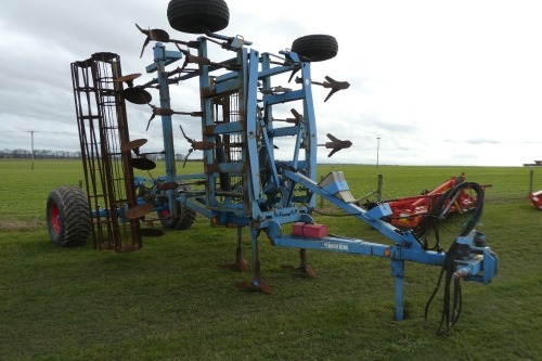 Lemken Smaragd 6m hydraulic folding trailed cultivator, 2003