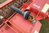 Kuhn HR3504 3.5m power harrow c/w packer roller, 2010 - 2