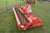Kuhn HR3504 3.5m power harrow c/w packer roller, 2010 - 3