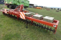 Opico GB6 6m hydraulic folding sward slitter, 2014 - 2