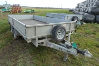 Ifor Williams LM146G twin axle plant trailer, 2021