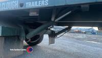 2017 RM Clough 32ft hydraulic beavertail low loader trailer c/w ramps, tri-axle - 10