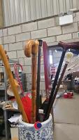 Ceramic walking stick and umbrella holder - 2