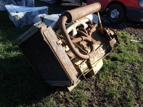 6 cylinder Ford/New Holland tractor engine