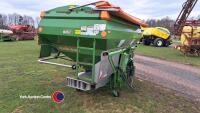 Amazone ZAM Ultra hydraulic drive, twin disc fertiliser spreader c/w Amatron+ and GPS switch control boxes in office - 2