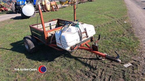 ATV spray unit with buggy