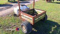 ATV spray unit with buggy - 2