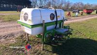 Team 1500L front sprayer tank with induction hopper and hydraulic pump, control box in office - 2
