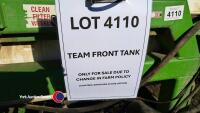 Team 1500L front sprayer tank with induction hopper and hydraulic pump, control box in office - 4