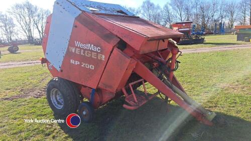 Welger RP200 baler