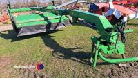 John Deere 530 trailed mower conditioner c/w Giro headstock, PTO in office