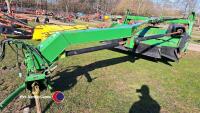 John Deere 530 trailed mower conditioner c/w Giro headstock, PTO in office - 2