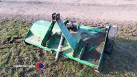 Tractor mounted flail mower, 1450mm cutting bed, new belts and bearings, PTO and spares in office