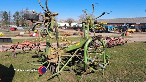 Krone 4 rotor tedder