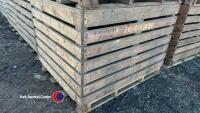 10 x 1T wooden potato boxes - 2