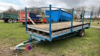 Single axle bale trailer - 2