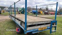Single axle bale trailer - 3