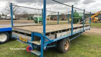 Single axle bale trailer - 4