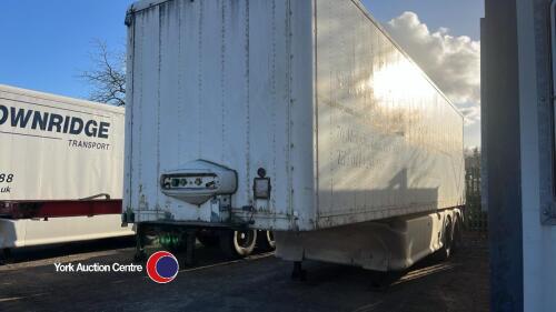 32ft tandem axle box trailer