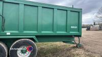 Bailey 16T beet heaper trailer, 560 flotation tyres, roll over sheet, piped and wired to back for drawbar - 7
