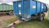 AS 12T trailer, hyd door - 2
