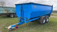 Grain trailer, super singles, hydraulic brakes - 2