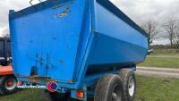 Grain trailer, super singles, hydraulic brakes - 4