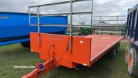 2011 Horns 10T bale trailer, 21ft gwo, vgc, original tyres and paint - 2