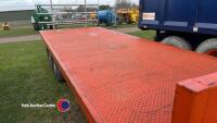 2011 Horns 10T bale trailer, 21ft gwo, vgc, original tyres and paint - 3