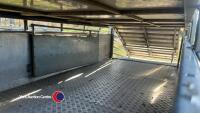 Graham Edwards GET146 livestock trailer, 14ft x 6ft c/w decks and gates, 7ft headroom - 7