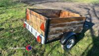Small car trailer, 3ft x 4ft - 4