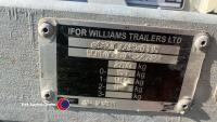 Ifor Williams GH9487 twin axle plant trailer, 2024, as new - 9