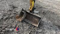 Carter CT08 micro digger, 2 x spare buckets and 2 keys, good working order - 7