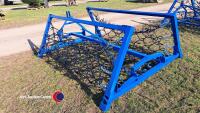 14ft grass harrows c/w new mat - 2