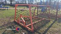Hachett hyd folding chain harrows, 16ft, little used