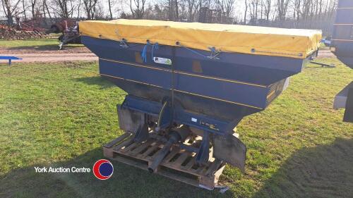 KRM Bogballe M1 fertiliser spreader, hopper extension and cover. 2004