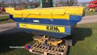 KRM Bogballe M1 fertiliser spreader, hopper extension and cover. 2004 - 2