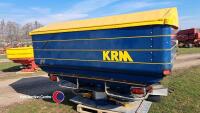 2014 KRM Bogballe M3D fertiliser spreader, 24m spread c/w control box and manuals - 2