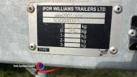 Ifor Williams GH94BT trailer, covered less than 300 miles, key in office - 6