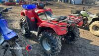 Honda 500 quad bike, good working order, recent new tyres, key in office - 4