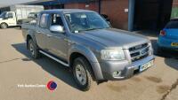 2009 Ford Ranger Thunder 2.5 Double cab pick-up, MOT 10.02.26 - 00’s 159999 - WK09TVX - 2 former keepers - HPi Clear- V5 in office